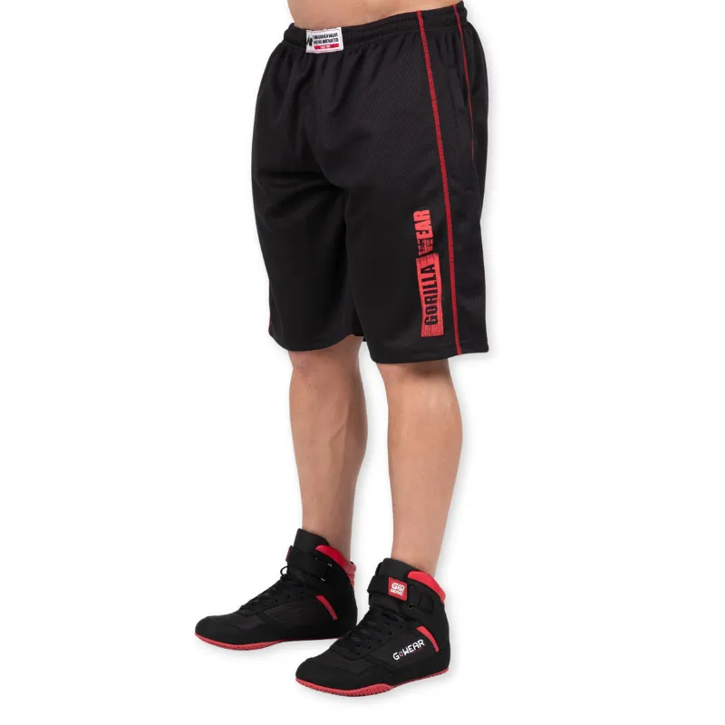 Бързосъхнещи шорти Wallace Mesh Shorts – Black/Red