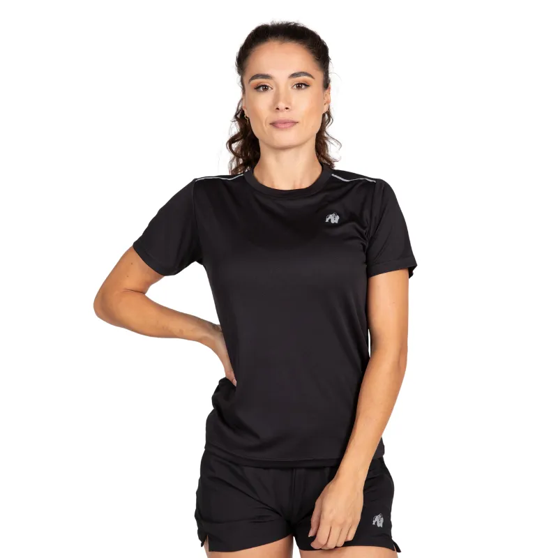Бързосъхнеща олекотена тениска Mokena T-Shirt – Black
