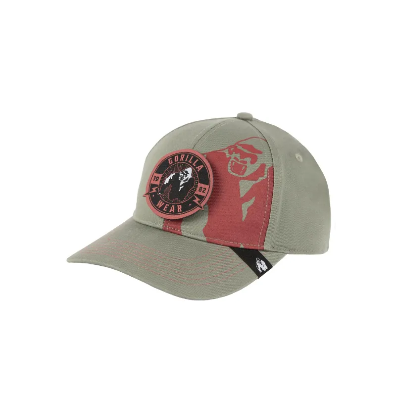 Шапка с подменящи се апликации Arden Cap – Green