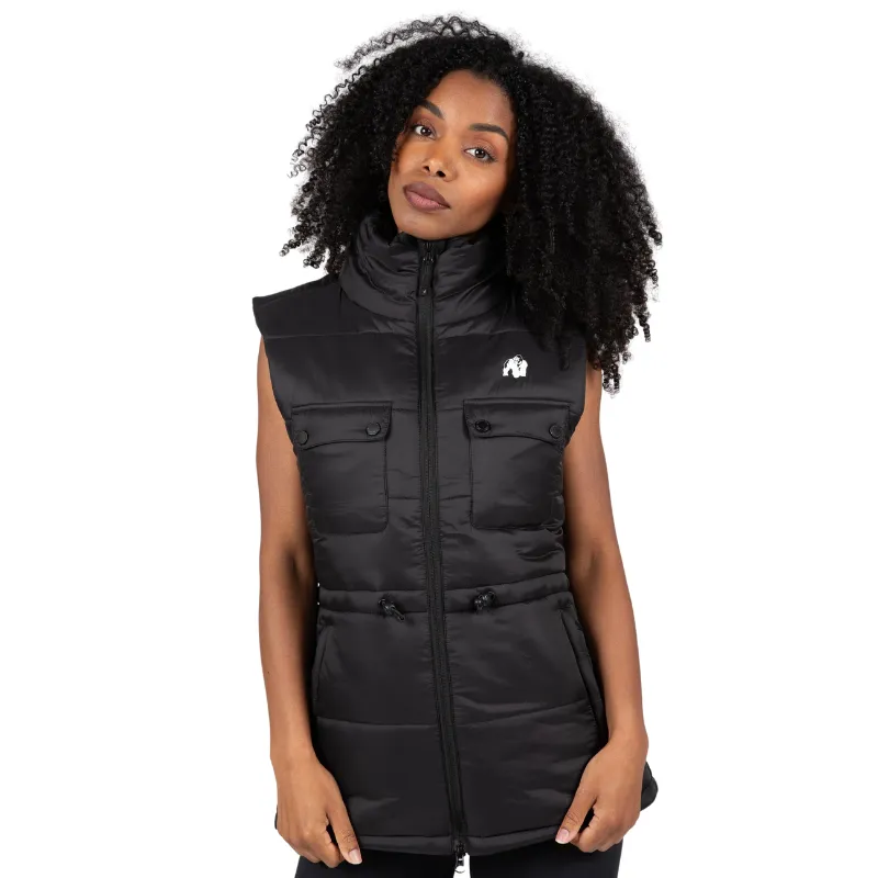 Пухен елек Lucia Puffer Vest – Black
