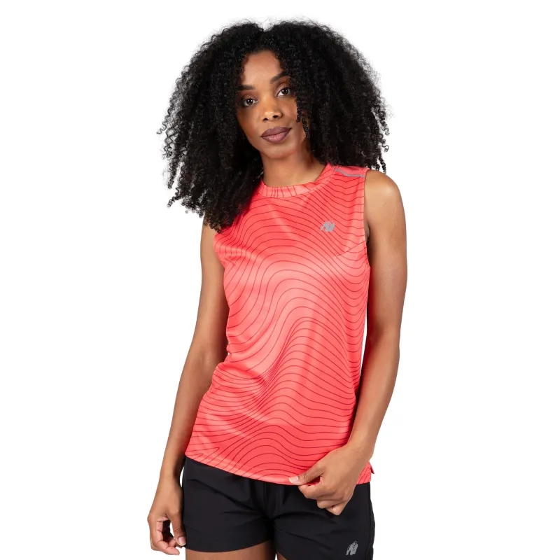 Бързосъхнещ олекотен топ Mokena Tank Top – Red