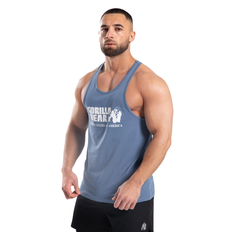 Памучен потник Classic Tank Top – Coronet Blue