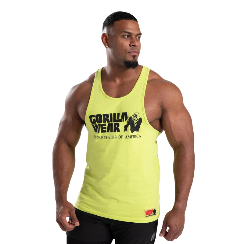 Памучен потник Classic Tank Top – Wild Lime