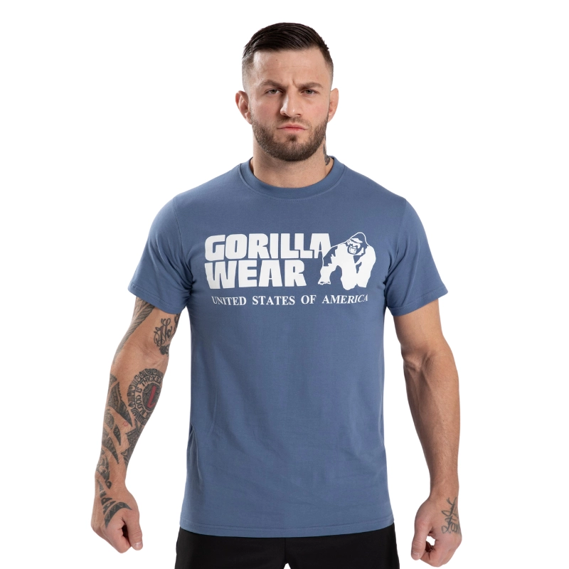 Памучна тениска Classic T-shirt – Coronet Blue