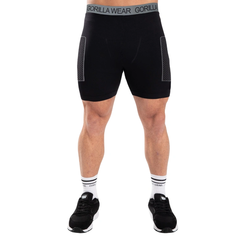 Безшевен къс клин Norton Seamless Short Tights – Black