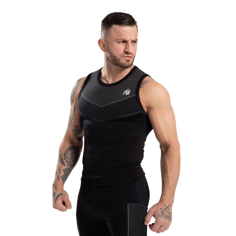 Безшевен потник Norton Seamless Tank Top – Black