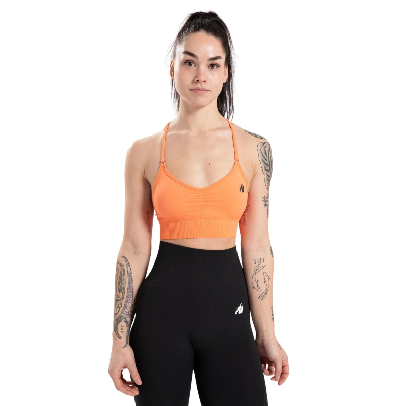 Безшевен спортен сутиен Olivia Seamless Sports Bra – Peach