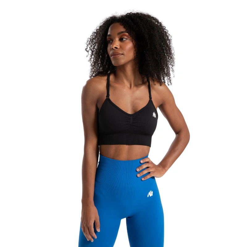 Безшевен спортен сутиен Olivia Seamless Sports Bra – Black