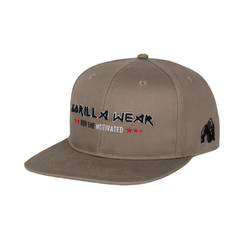 Шапка с права козирка Wayne Snapback Cap – Brown