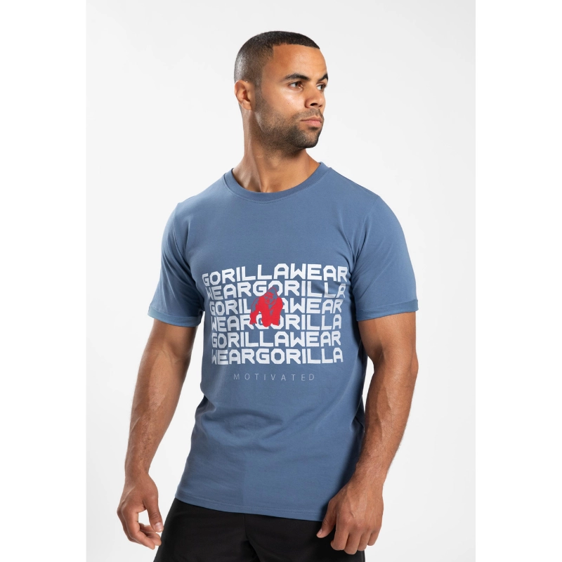Памучна тениска Bradley T-Shirt – Coronet Blue