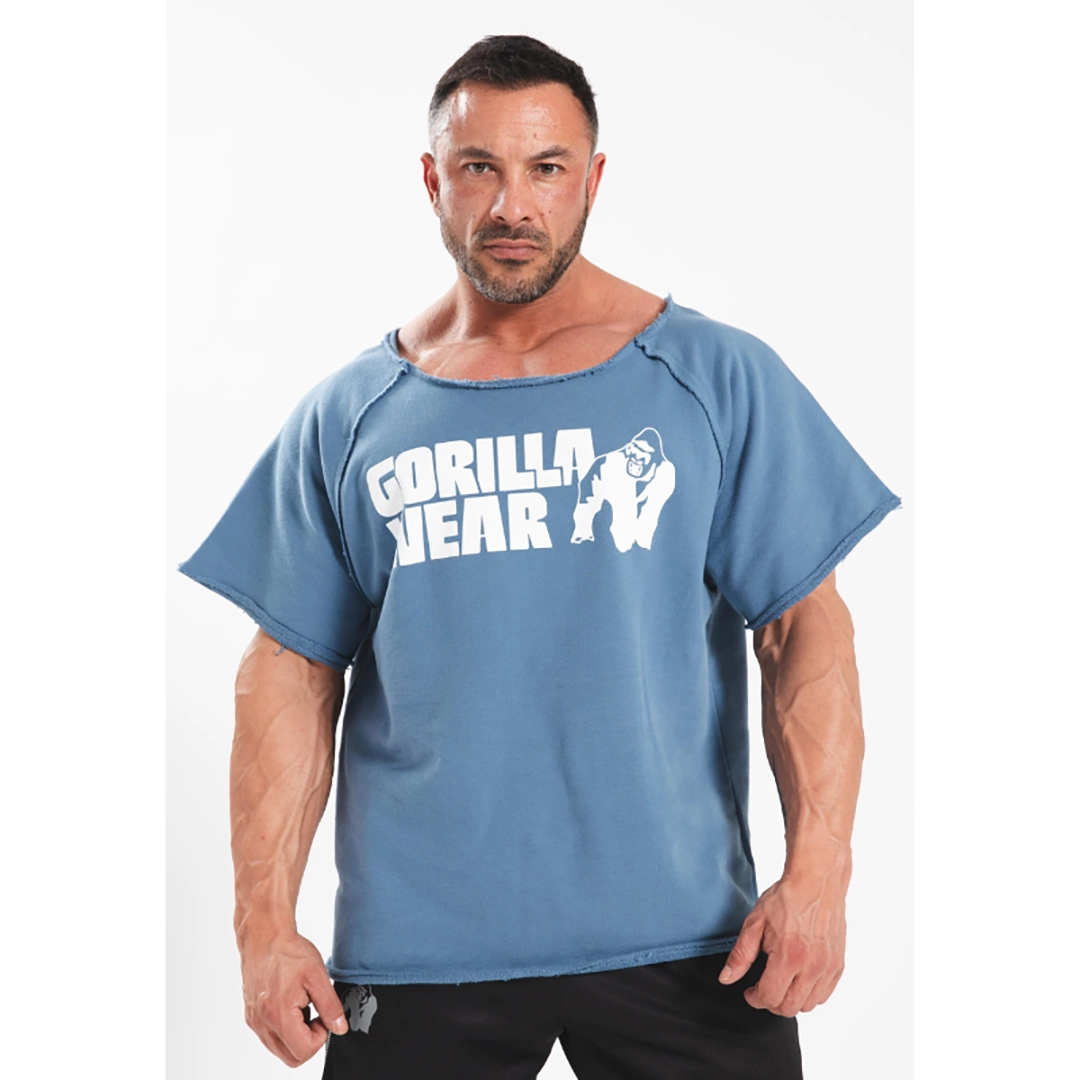 Памучен регтоп Classic Workout Top – Coronet Blue
