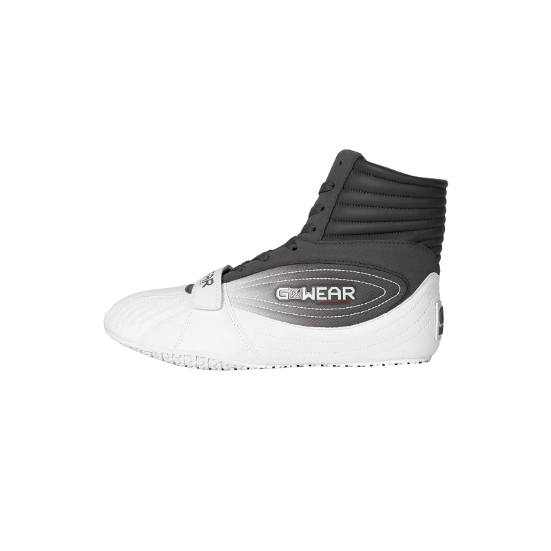 Обувки за силови тренировки Gwear Performance High Tops – White/Gray