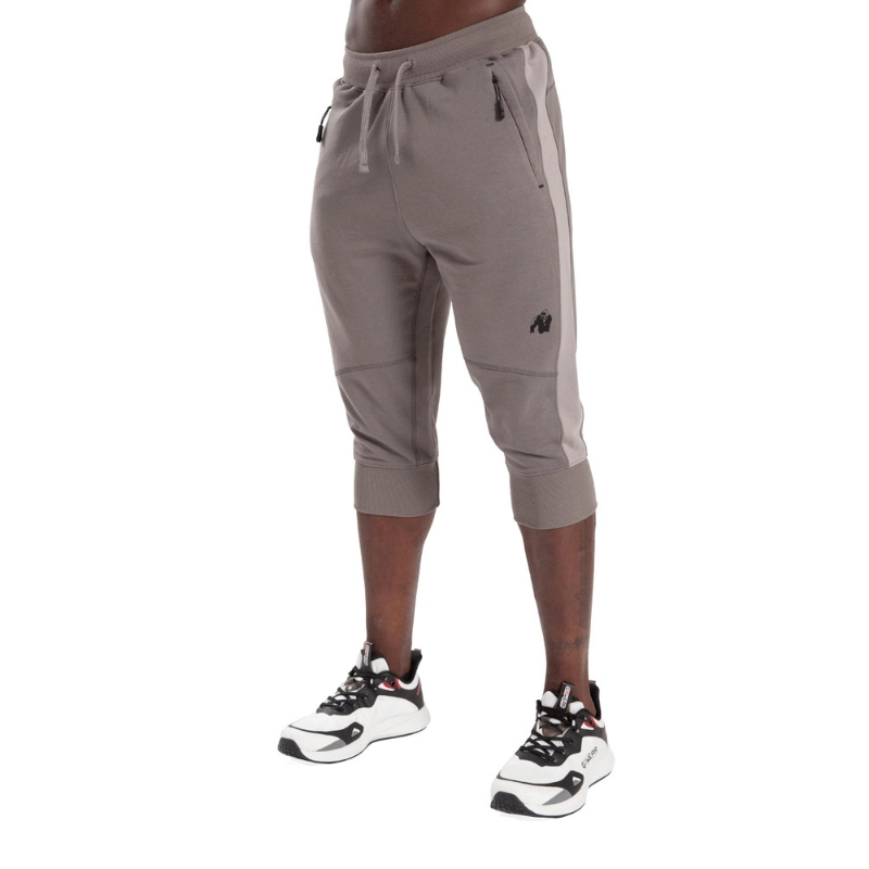 Ватиран панталон Thompson 3/4 Sweatpants – Gray