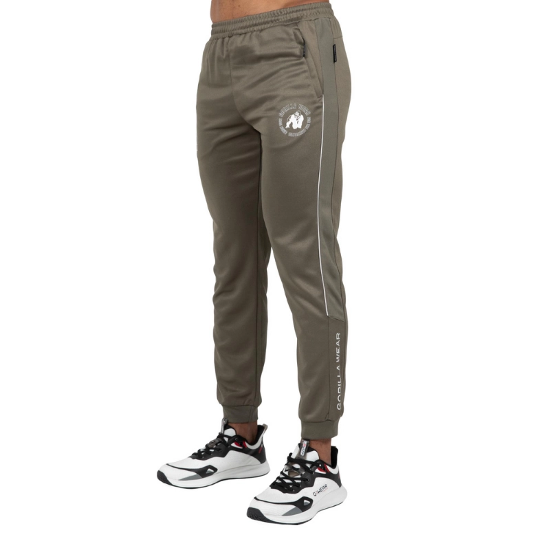 Бързосъхнещи антибактериални панталони Broxton Track Pants – Army Green