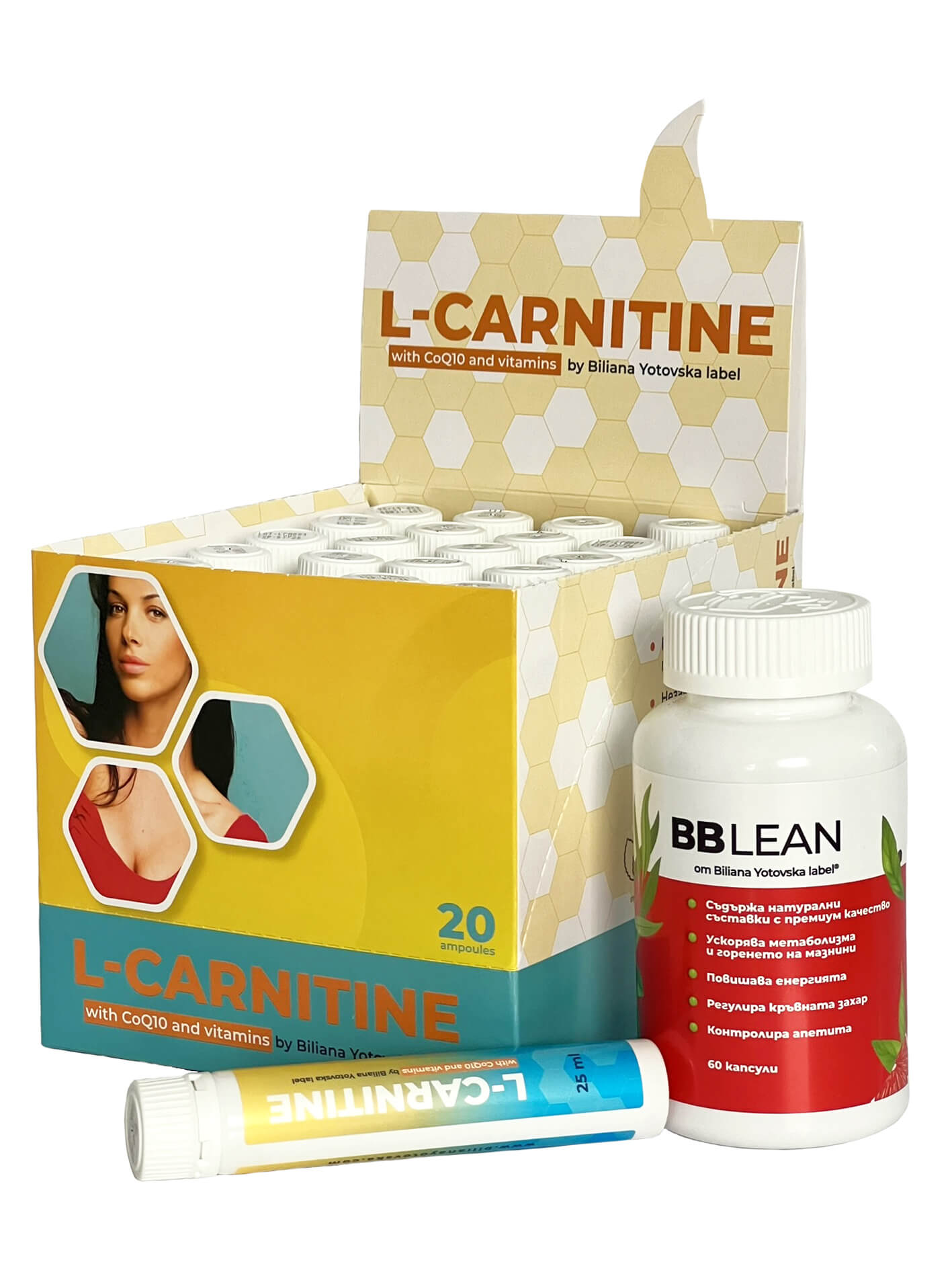 Promo pack: L-Carnitine + Fat burner BBLean