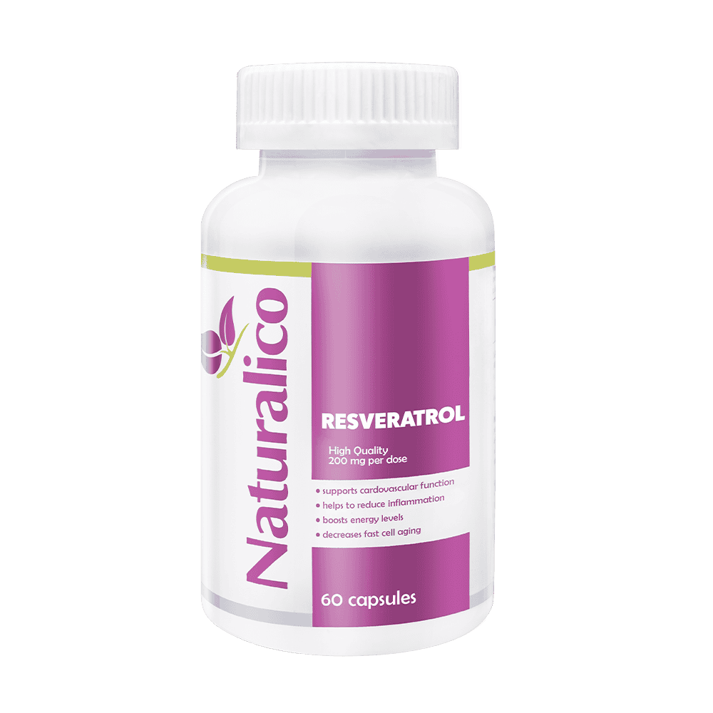 NATURALICO Resveratrol 60 капсули