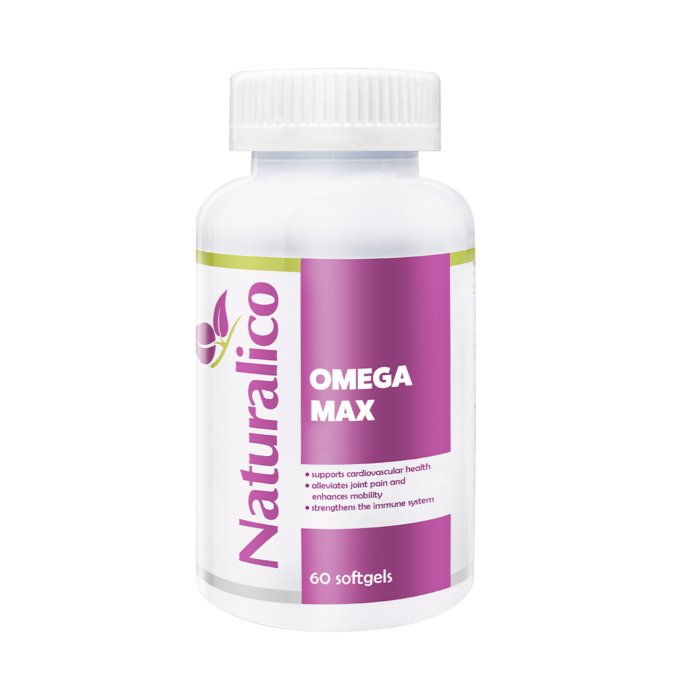 NATURALICO Omega Max 60 софтгел капсули