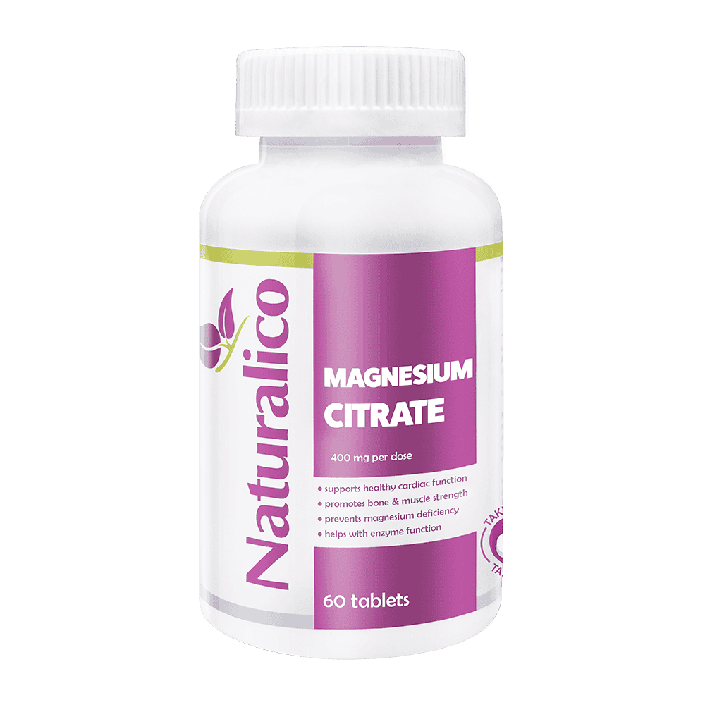 NATURALICO Magnesium Citrate 60 таблетки