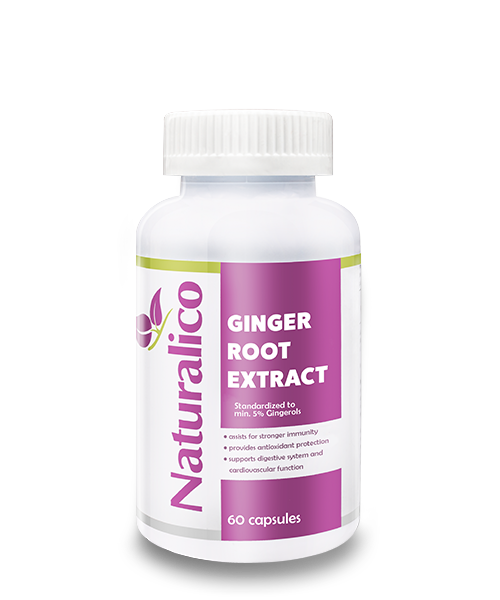 Naturalico Ginger Root Extract 60 капсули