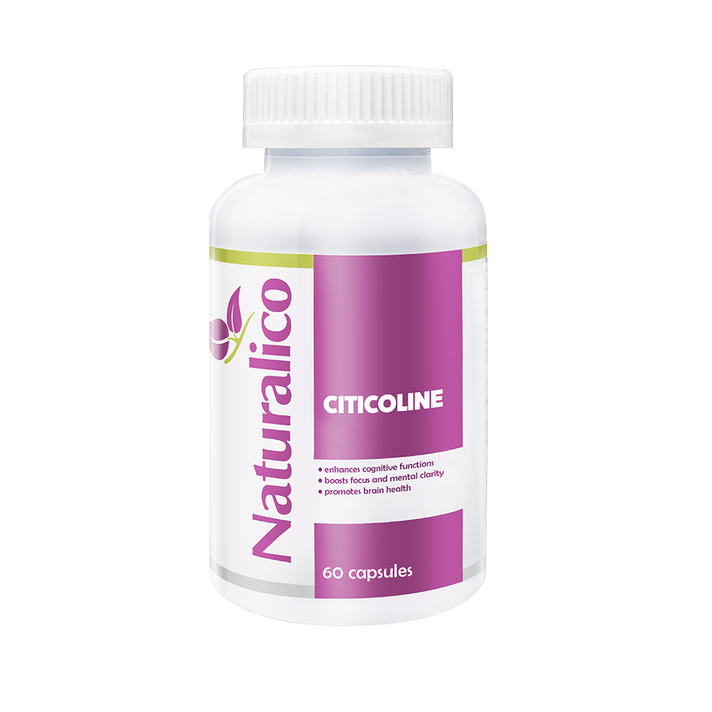 NATURALICO Citicoline 60 капсули