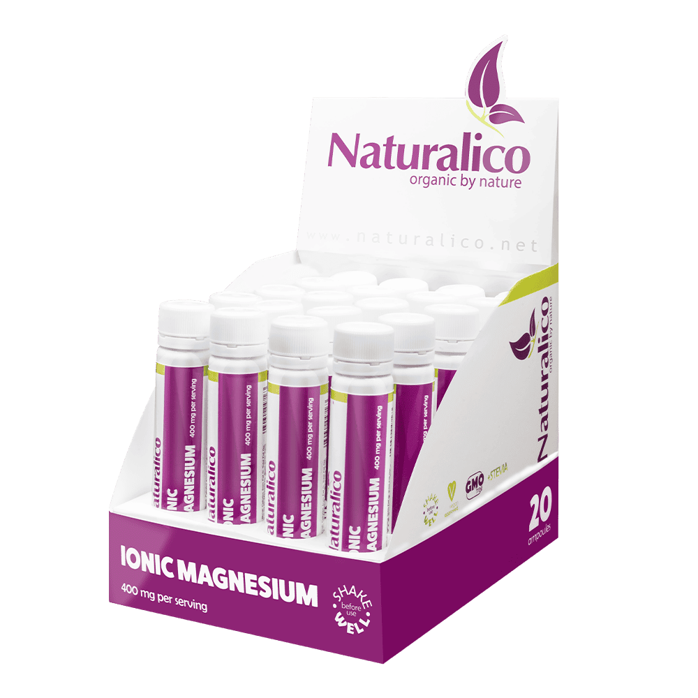 NATURALICO Ionic Magnesium with Stevia 20 шота x 25 мл