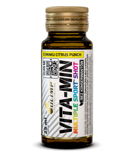 OLIMP Vita-Min Multiple Sport Shot – GLASS / 25 ml