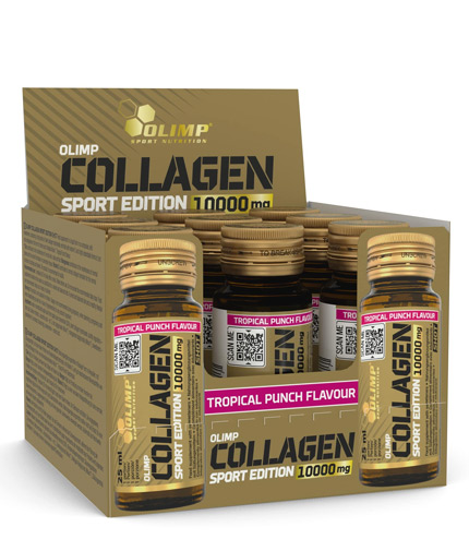 OLIMP Collagen Shot Box – GLASS / 9 x 25 ml