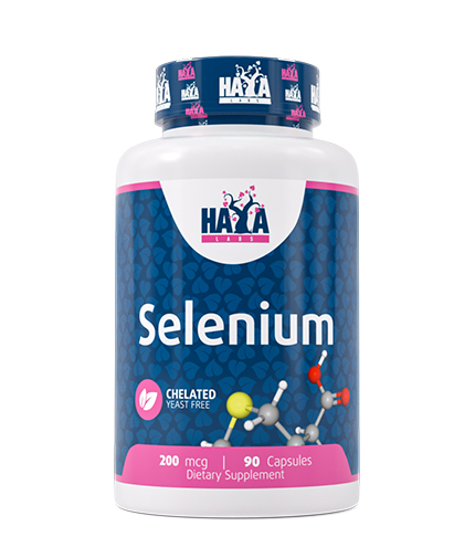 HAYA LABS Selenium / Chelated – Yeast Free/ 200 mcg / 90 Caps