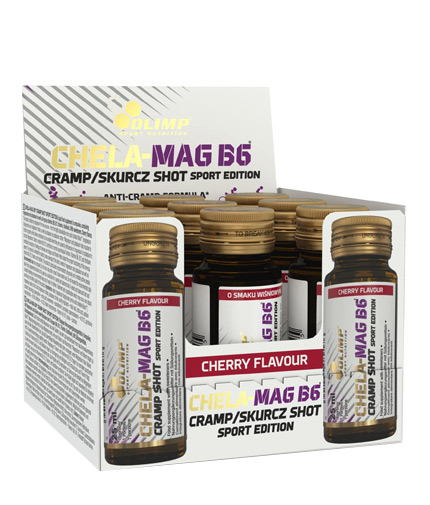 OLIMP Chela – Mag B6 Cramp Shot Sport Edition Box / 9 x 25 ml – GLASS