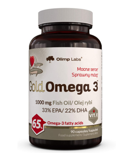 OLIMP Gold Omega 3 – 65% / 90 Caps