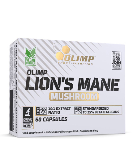 OLIMP Lion’s Mane Mushroom / 60 Caps