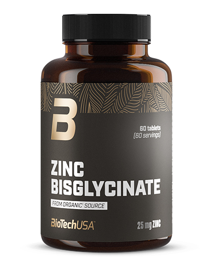 BIOTECH USA Zinc Bisglycinate / 60 Tabs
