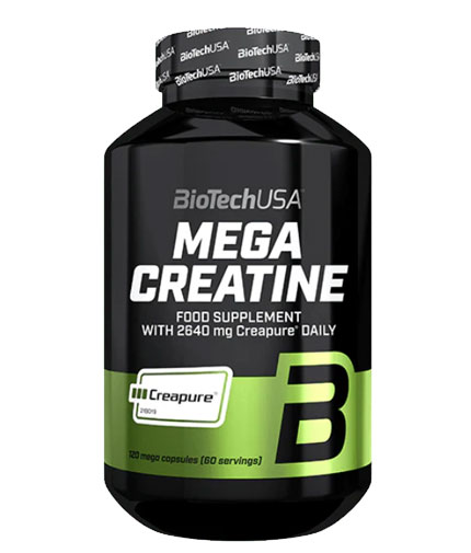 BIOTECH USA Mega Creatine / 120 Caps