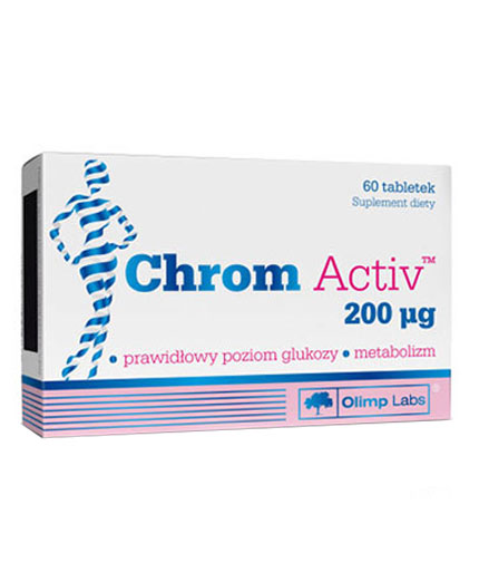 OLIMP Chrom Activ 200μg. / 60 Tabs.