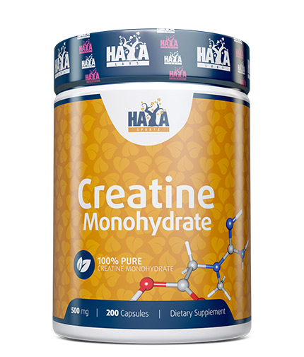 HAYA LABS Creatine Monohydrate 500 mg / 200 Caps