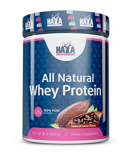 HAYA LABS 100% Pure All Natural Whey Protein  / Natural Cacao