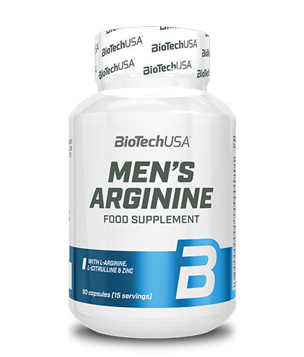 BIOTECH USA Men’s Arginine / 90 Caps.