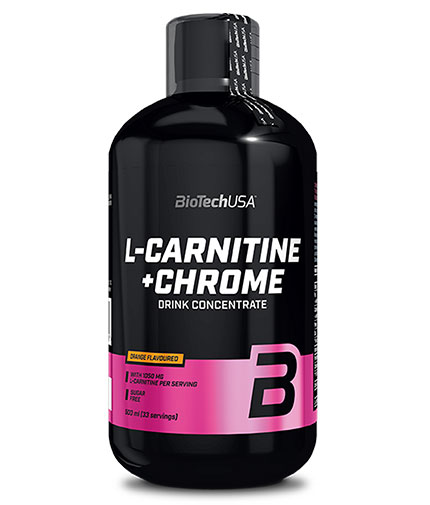 BIOTECH USA Liquid L-Carnitine + Chrome 500 ml.