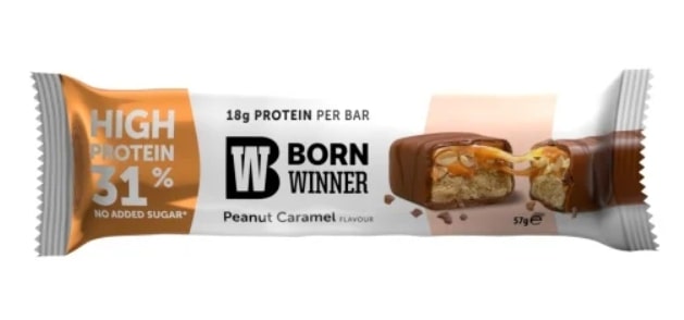 BORN WINNER Deluxe High Protein Bar 31% Peanut Caramel 57 гр