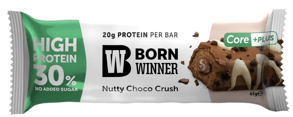 Born Winner CORE Plus Protein 30% Bar Nutty Choco Crush 65 гр
