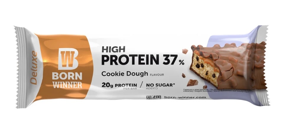 Born Winner Deluxe Protein bar – Cookie Dough 55 гр
