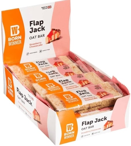 Born Winner FlapJack Strawberry cheesecake 12×100 гр