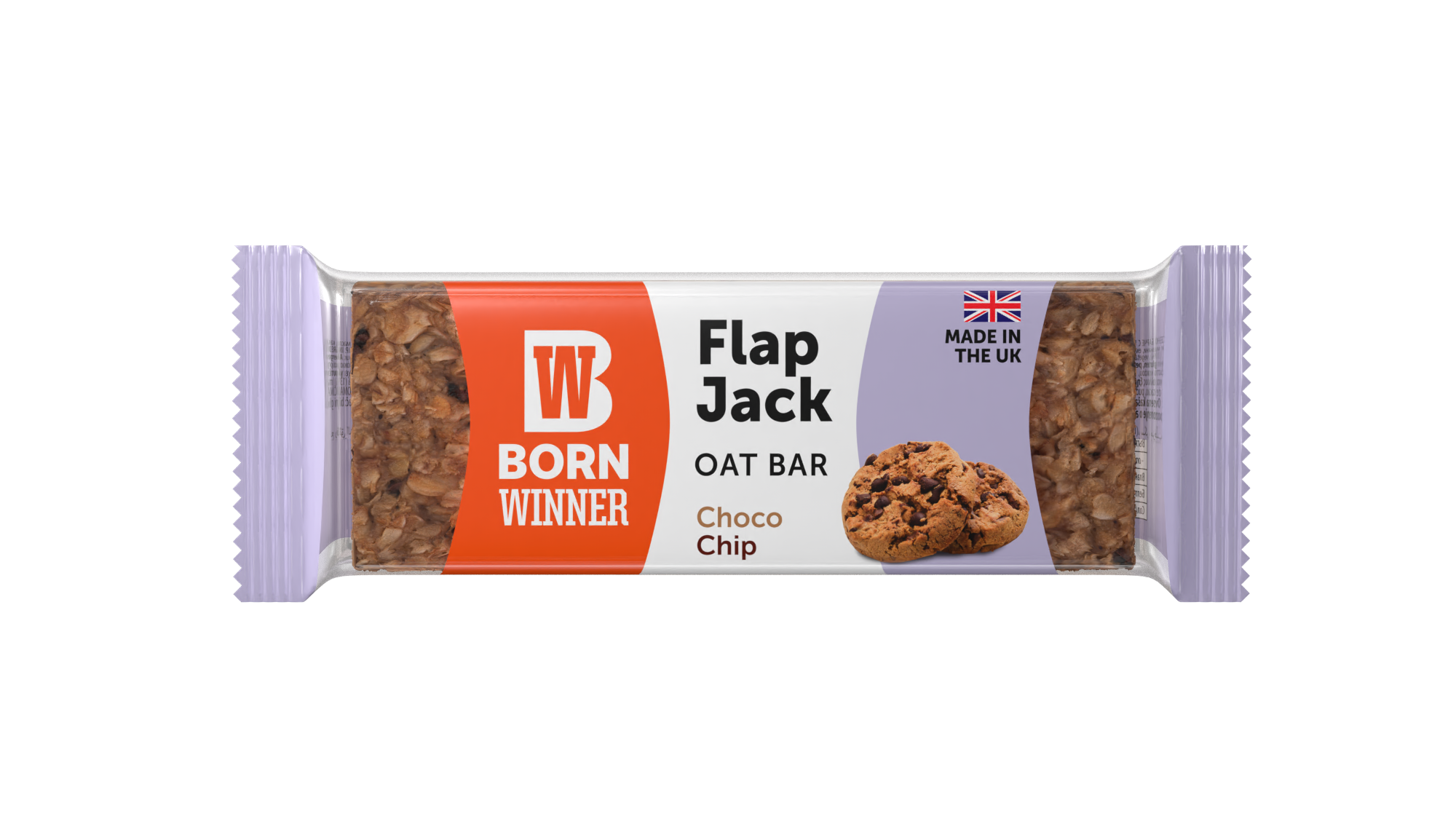 Born Winner Flap Jack Oat Bar Choco Chip 90 гр