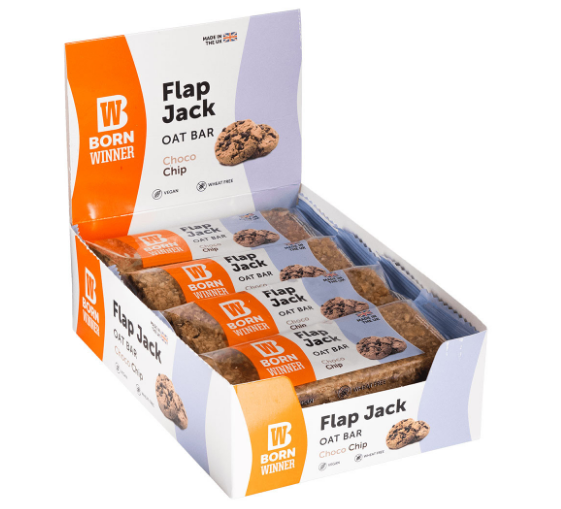 Born Winner Flapjack парченца шоколад 12×90гр