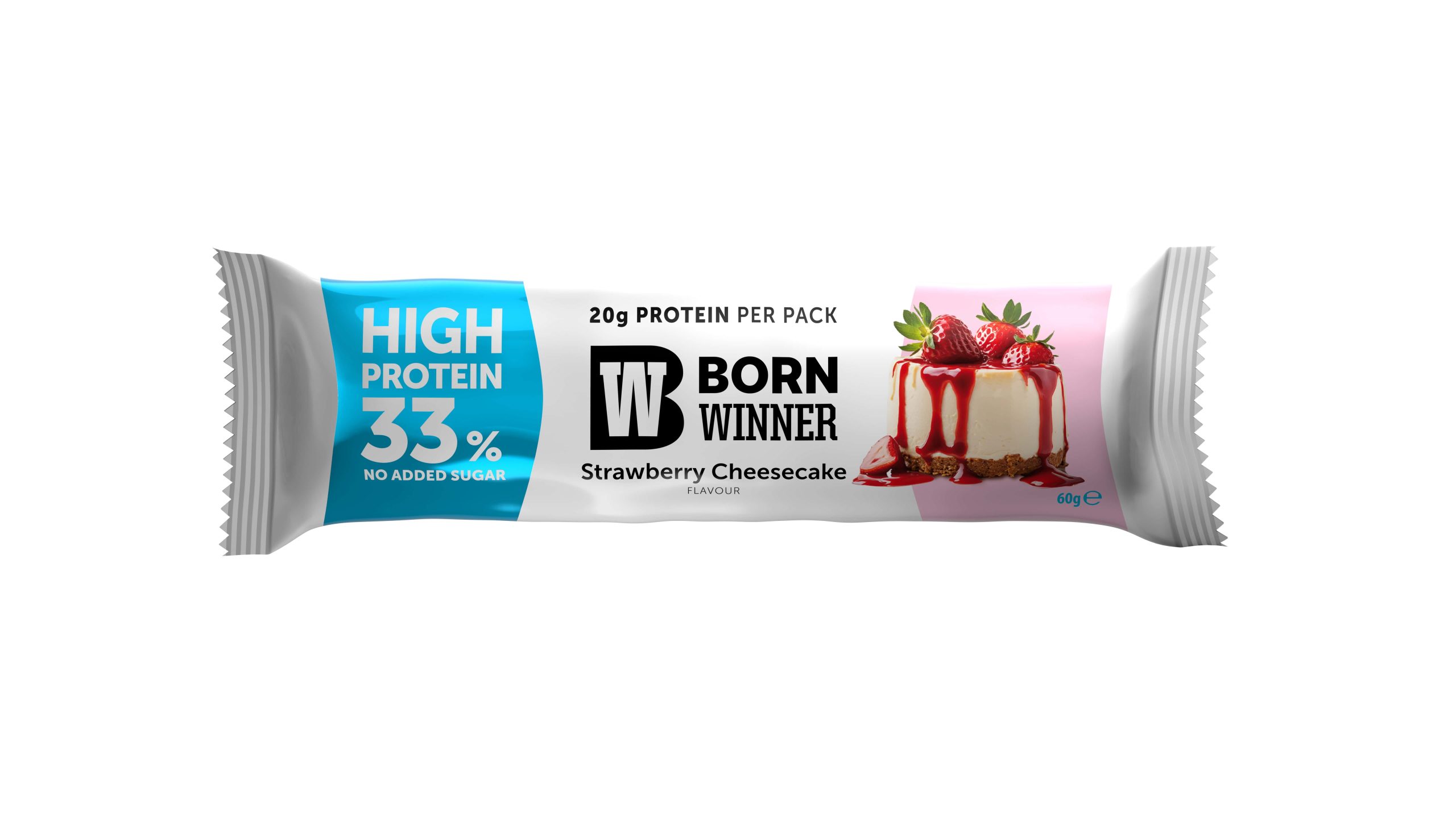 BORN WINNER Active High Protein 33% Strawberry Cheesecake 60 гр