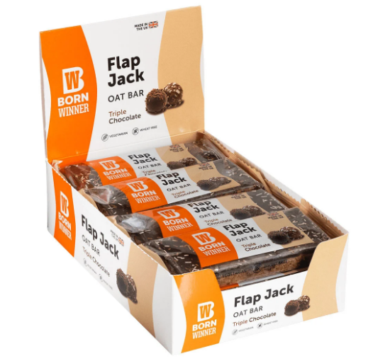 Born Winner FLapjack Троен шоколад 12×100гр