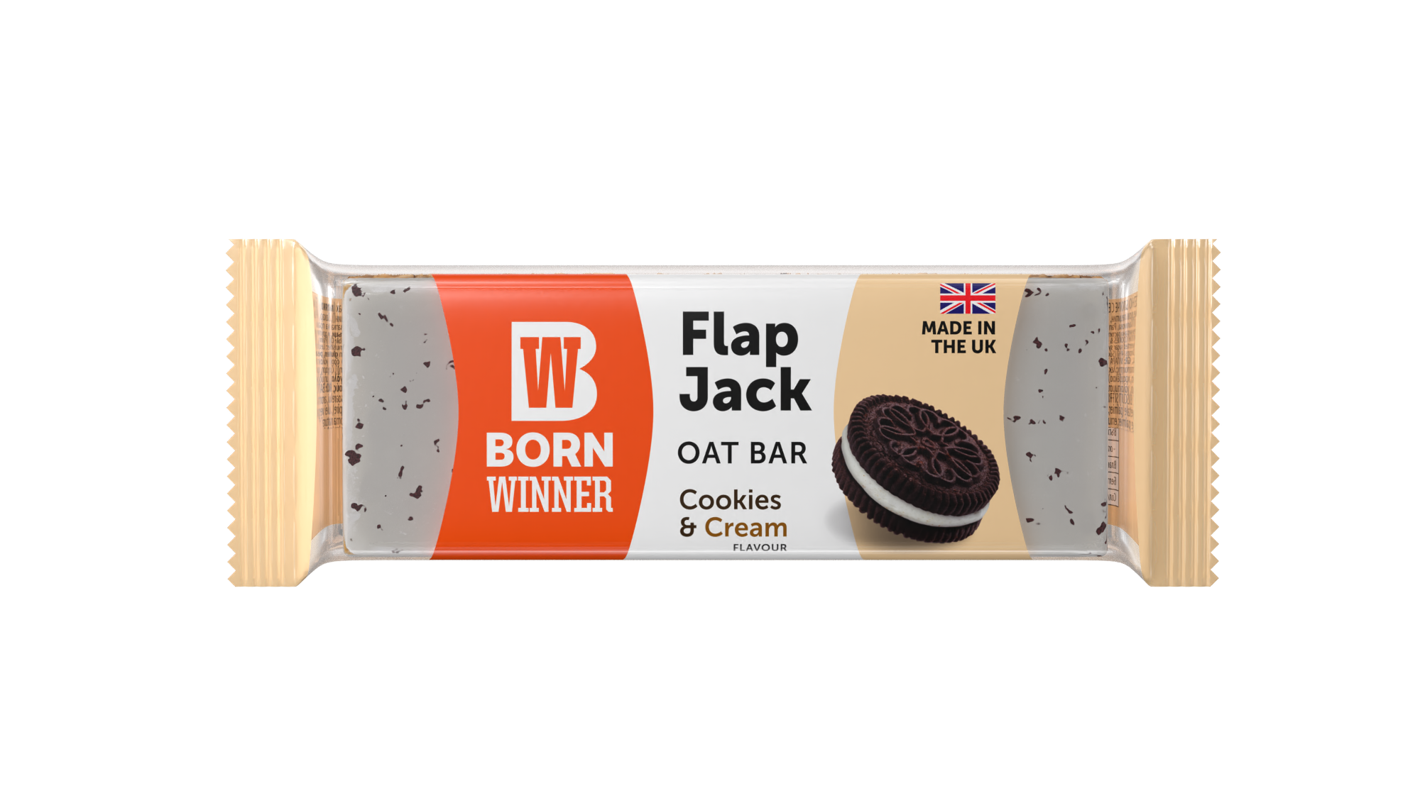 Born Winner Flap Jack Oat Bar Cookies & Cream 100 гр