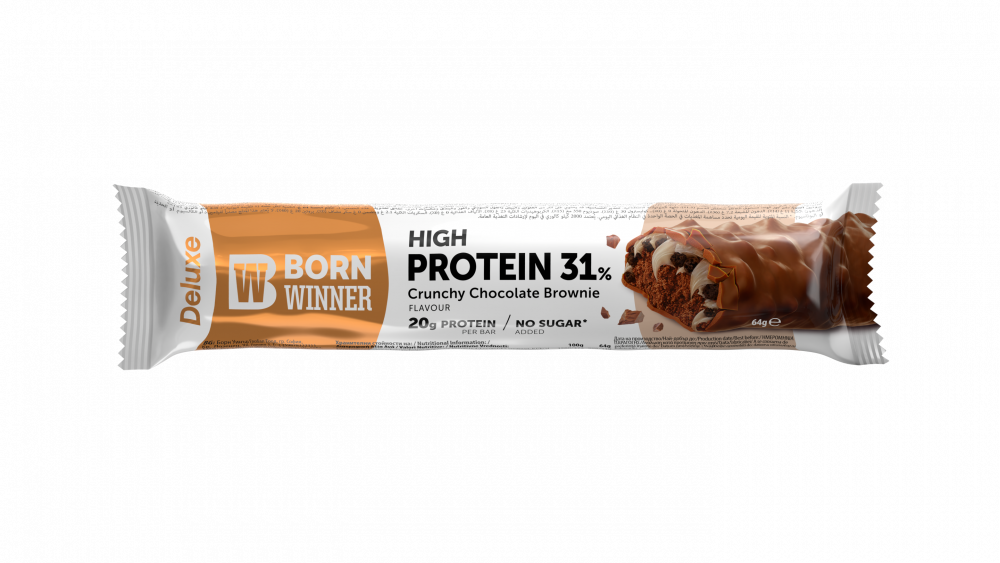 Born Winner Deluxe High Protein 31% Crunchy Chocolate Brownie 64 гр