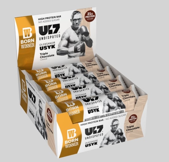 Born Winner U17 Undisputed Bar Triple Chocolate 12×60 гр