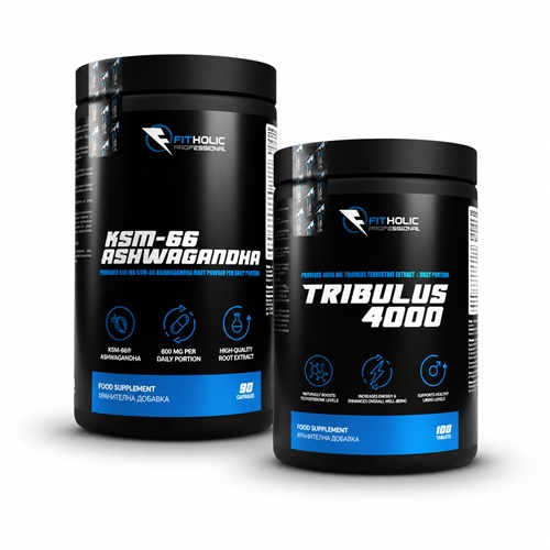Fitholic Professional Testo and Vitality Stack